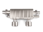 Akrapovic 16-17 Porsche 911 Carrera S/4/4S/GTS (991.2) Slip-On Line (Titanium) w/ Titanium Tips (view 5)