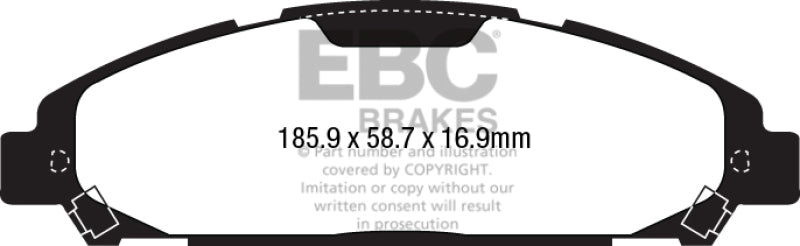 EBC brake Ultimax2 brake Pads Main image