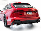 AWE Tuning 21-23 Audi C8 RS6/RS7 SwitchPath Cat-Back Exhaust - Diamond Black Tips (view 12)