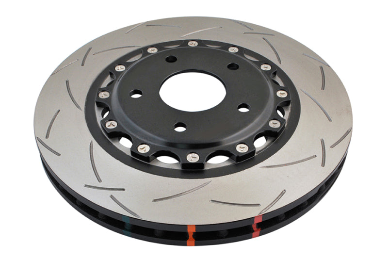 DBA 05-12 Corvette C6 w/Z51 pkg Front Slotted 5000 Series 2 Piece Rotor Assembled w/ Black Hat Main image