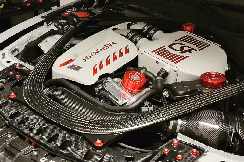 CSF 2014+ BMW M3/M4 (F8X) Top Mount Charge-Air-Cooler - Raw Finish (view 2)