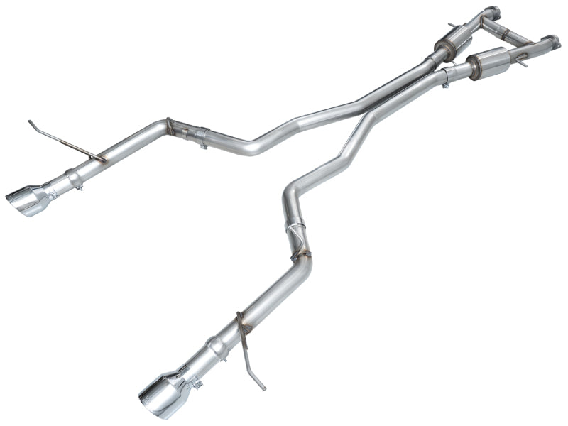 AWE Tuning 11-24 Dodge Durango 5.7L Track Edition Exhaust w/ Chrome Silver Tips Main image