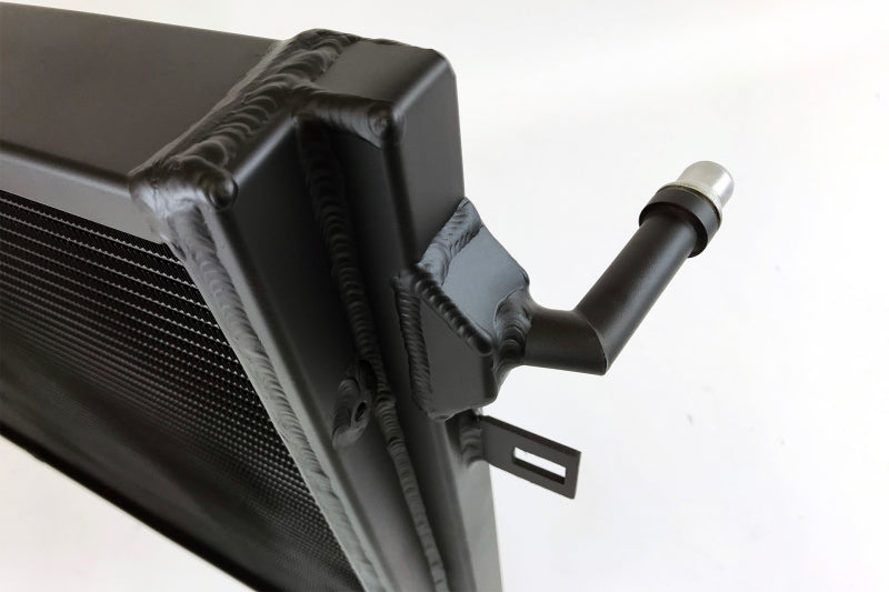 CSF BMW B58/B48 Front Mount Triple-Pass Heat Exchanger w/Rock Guard - Black (view 3)