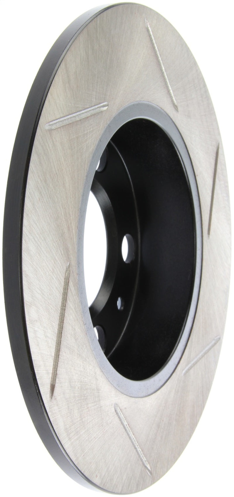 StopTech Power Slot 3/99-06 Audi TT (except Quattro) / 12/98-10 VW Golf Left Rear Slotted Rotor Main image