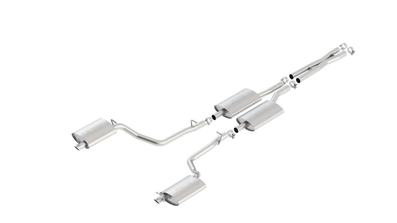 Borla 11-14 Dodge Charger SE / 11-14 Chrysler 300 Ltd/Base/12 300 S X-Pipe Touring Catback Exhaust Main image