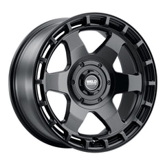 Weld Off-Road Ridge 17x9 - 5x114.3 / 5x127 BP - ET-12 - 78.1mm CB - Satin Black Wheel