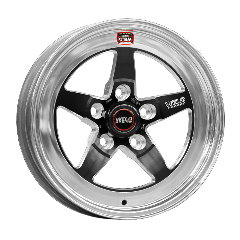 Weld S71 15x10.33 / 5x4.5 BP / 6.5in. BS Black Wheel (Medium Pad) - Non-Beadlock Main image