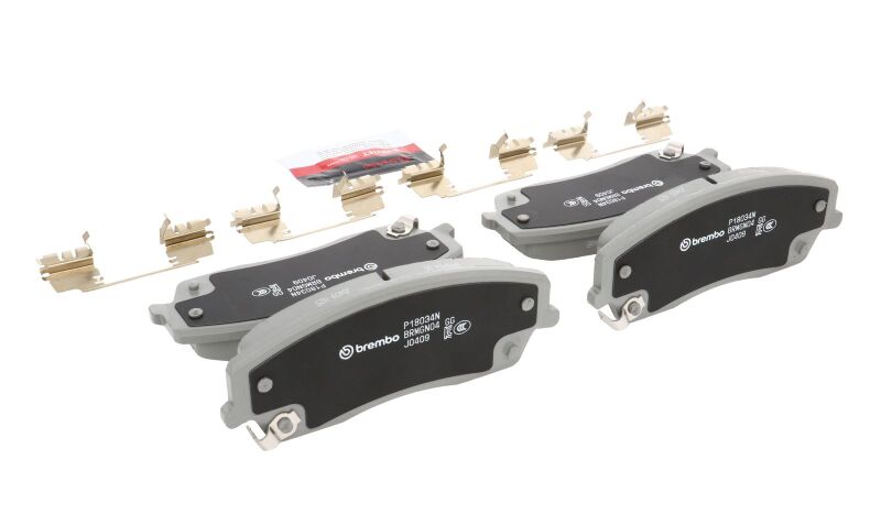 Brembo 05-08 Chrysler 300/ Dodge Charger/Challenger/Magnum Front NAO Brake Pad (view 14)