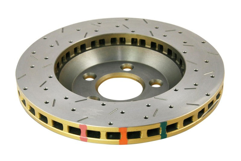 DBA 05-10 Mustang GT/ 11+ V6 Front Drilled & Slotted 4000 Series Rotor (view 2)