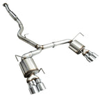AWE Tuning 2015+ Subaru WRX VA Sedan Touring Edition Exhaust - Chrome Silver Tips (102mm) (view 7)