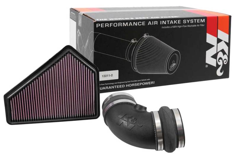 K&N 09-15 Cadillac CTS-V V8 6.2L F/I 57 Series FIPK Performance Intake Kit (view 7)