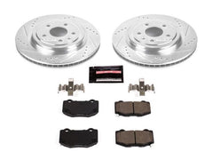 Power Stop 14-19 Chevrolet Corvette Rear Z23 Evolution Sport Brake Kit