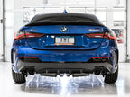 AWE Tuning 2019+ BMW M340i (G20) Track Edition Exhaust - Quad Diamond Black Tips (view 4)