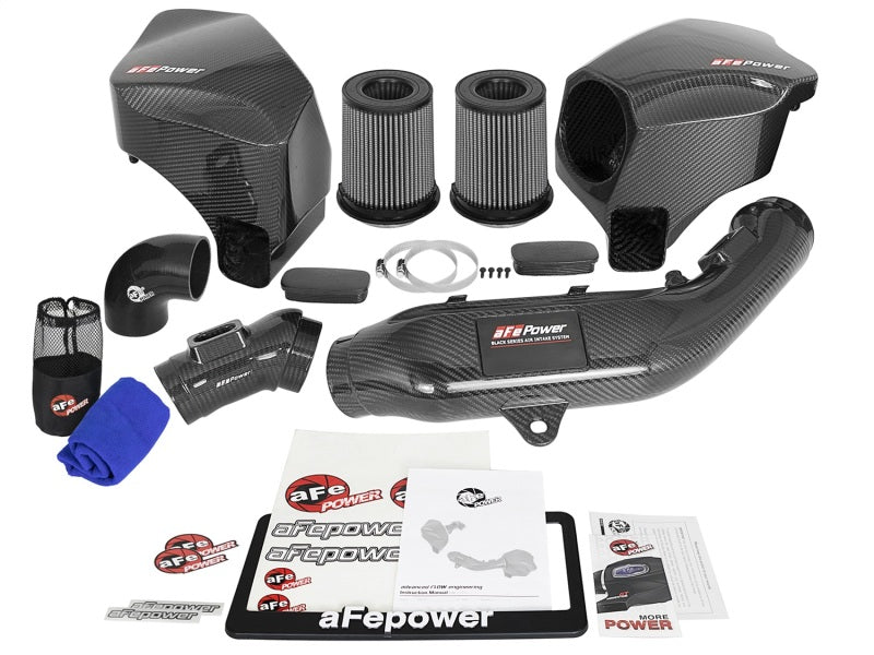 aFe POWER Momentum GT Pro Dry S Intake System 15-17 BMW M3/M4 S55 (tt) (view 11)