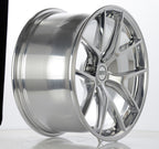BBS CI-R 19x9 5x120 ET44 Ceramic Polished Rim Protector Wheel -82mm PFS/Clip Required (view 5)