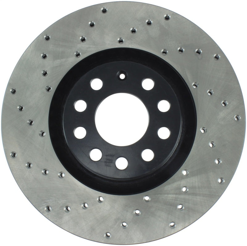 StopTech 01-06 Audi All Road / 05-09 A4/A4 Quattro / 6/99-04 A6 Quattro Drilled Right Front Rotor Main image