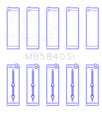 King Engine Bearings Chrysler/Dodge Gen 3 Hemi 5.7/6.1/6.4 (Size +0.75mm) Main Bearing Set