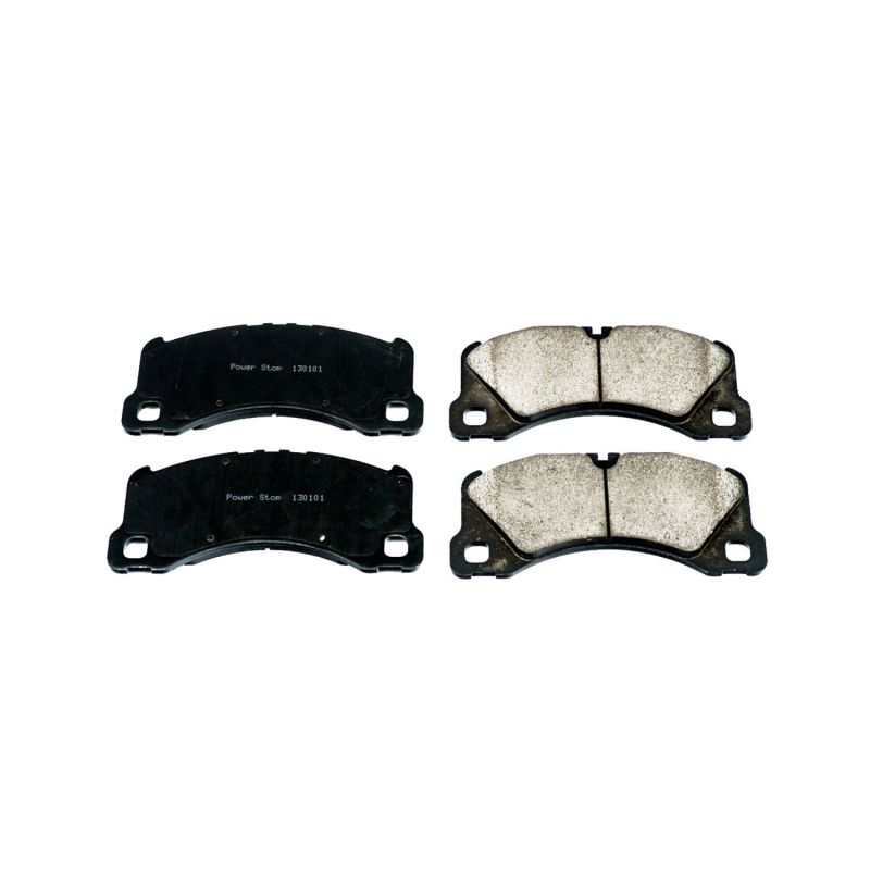 Power Stop 13-17 Porsche Cayenne Front Z16 Evolution Ceramic Brake Pads Main image