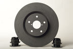 Hawk Talon 03-07 Infiniti G35 / 03-09 Nissan 350Z Slotted-Only Vented 12.68 in Rear Brake Rotor Set (view 4)