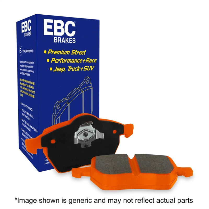 EBC 2018+ Porsche Cayenne (3rd Gen) 3.0L Turbo Extra Duty Rear Brake Pads (view 2)
