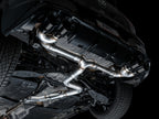 AWE Tuning MK8 Volkswagen Golf R 3in Track Edition Quad Exhaust - Diamond Black Tips (view 7)