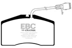 EBC 01-03 Audi S8 4.2 Redstuff Front Brake Pads (view 3)