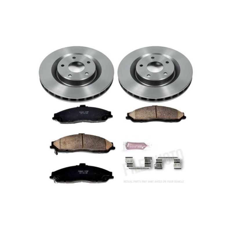 Power Stop 05-07 Cadillac XLR Front Autospecialty Brake Kit Main image