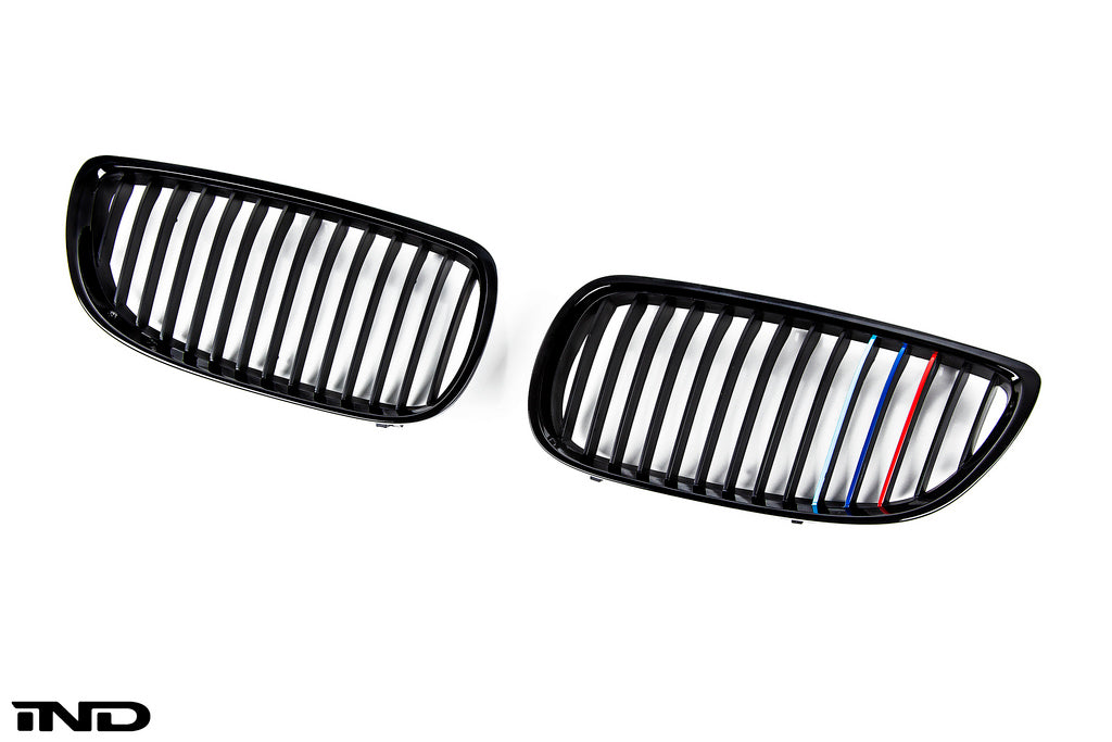 IND E9X M3 Gloss Black Front Grille Set