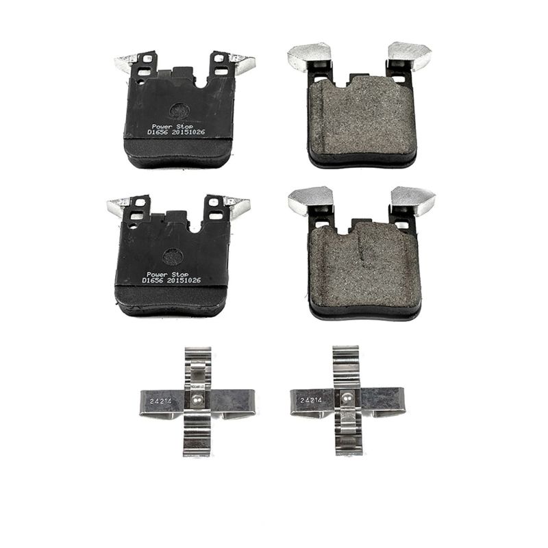 Power Stop 14-16 BMW 228i Rear Z17 Evolution Ceramic Brake Pads w/Hardware Main image