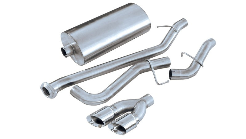 Corsa 1999-06 Chevrolet Silverado Reg. Cab/Short Bed 1500 4.8L V8 Polished Touring Cat-Back Exhaust Secondary image