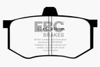 EBC 08-16 Mitsubishi Lancer Evo 10 2.0 Turbo (1 piece rotor) Ultimax2 Rear Brake Pads (view 3)