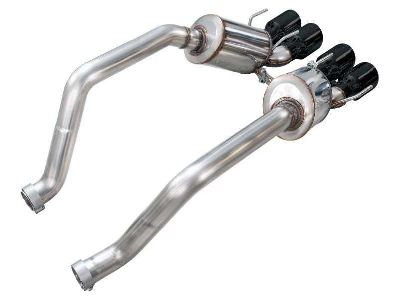 AWE Tuning C6 Chevrolet Corvette Z06/ZR1 Touring Edition Axle-Back Exhaust w/ Diamond Black Tips (view 13)