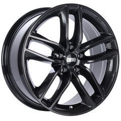 BBS SX 17x7.5 5x120 ET37 Crystal Black Wheel -82mm PFS/Clip Required