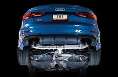 AWE Tuning Audi 8V S3 Track Edition Exhaust w/Diamond Black Tips 102mm