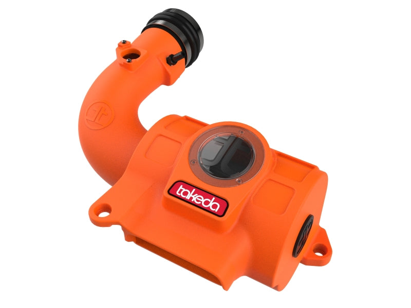 aFe 22-23 Toyota GR86 / Subaru BRZ Takeda Momentum Pro 5R Orange Edition Cold Air Intake System Main image