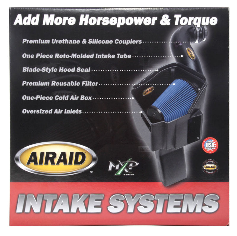 Airaid 11-14 Dodge Charger/Challenger MXP Intake System w/ Tube (Dry / Red Media) (view 9)