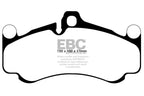 EBC 10-12 Porsche 911 (997) GT3 3.8L (Cast Iron Rotor Only) Bluestuff Front Brake Pads (view 2)