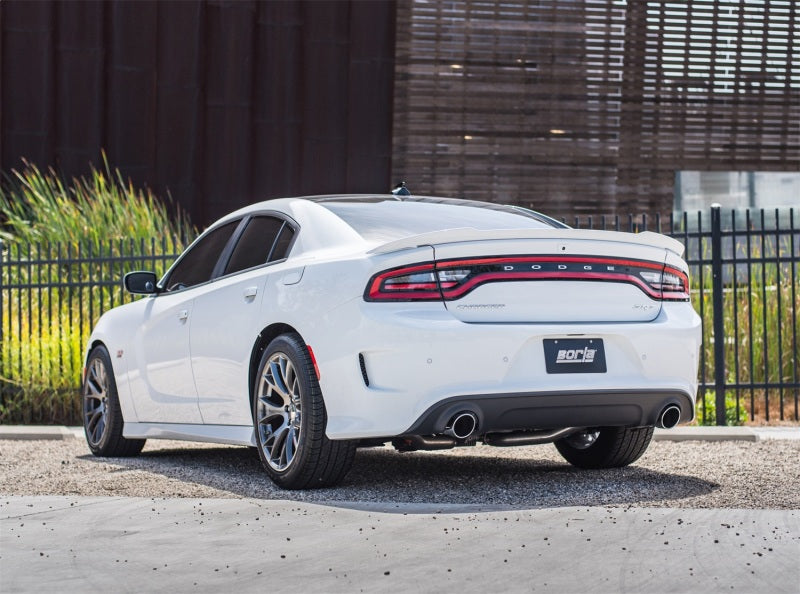 Borla 2015-2022 Charger SRT 392 / Scat Pack 6.4L Atak Catback Exhaust Single Split Rear Exit (view 3)