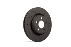 Hawk Talon 2008 Infiniti EX35 Drilled and Slotted Rear Brake Rotor Set