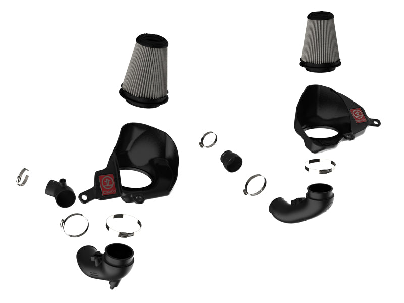 aFe Takeda Stage-2 Pro Dry S Cold Air Intake System 16-19 Infinity Q50/Q60 V6-3.0L (tt) (view 6)