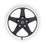 Forgestar D5 Drag 17x10 / 5x114.3 BP / ET50 / 7.5in BS Gloss Black Wheel (view 2)