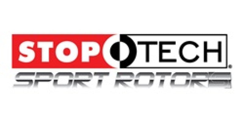 StopTech Select Sport 06-17 Volkswagen Jetta Slotted & Drilled Front Left Rotor (view 7)