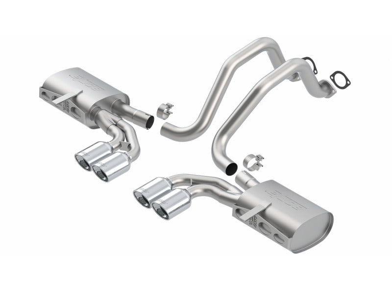 Borla 97-04 Chevrolet Corvette 5.7L 8cyl S-Type SS Catback Exhaust Secondary image