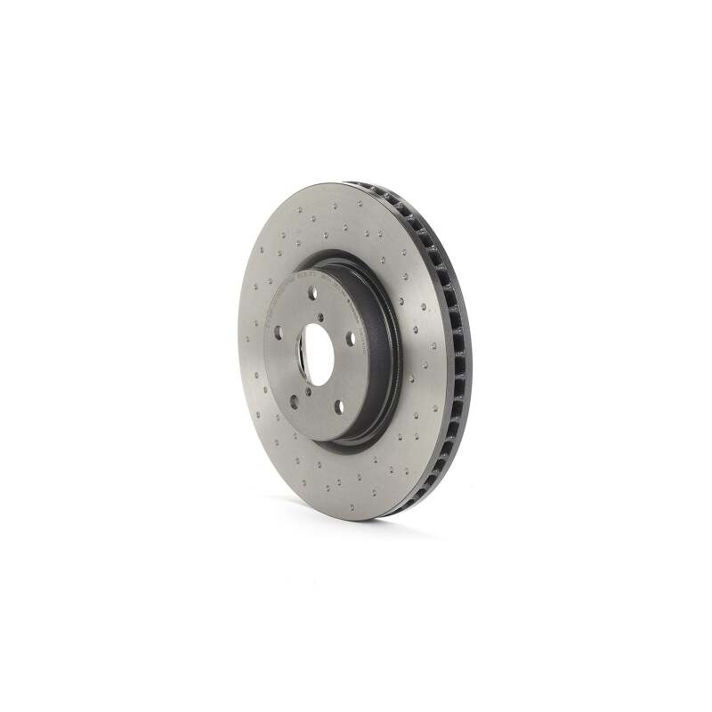 Brembo 2015 Subaru Legacy/15-19 Outback/15-20 WRX XTRA Drilled Front Rotor (view 3)