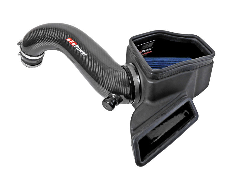 aFe 15-19 VW Golf R (MKVII) L4-2.0L (t) Track Series Carbon Fiber Intake System w/ Pro 5R Filter (view 5)
