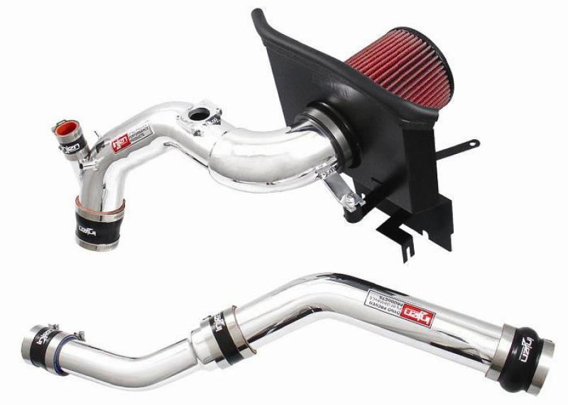 Injen 2008-14 Mitsubishi Evo X 2.0L 4Cyl Polished Short Ram Intake Main image