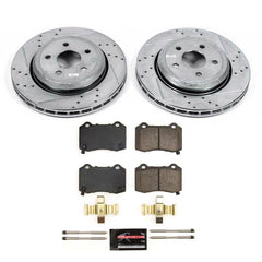 Power Stop 18-21 Jeep Grand Cherokee Rear Z23 Evolution Brake Kit