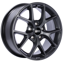 BBS SR 16x7 5x120 ET36 Satin Grey Wheel -82mm PFS/Clip Required