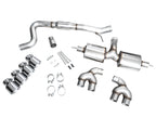 AWE Tuning MK8 Volkswagen Golf R 3in Touring Edition Quad Exhaust - Chrome Silver Tips (view 13)