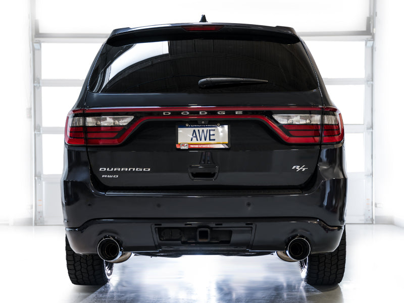 AWE Tuning 11-24 Dodge Durango 5.7L Touring Edition Exhaust w/ Chrome Silver Tips (view 4)